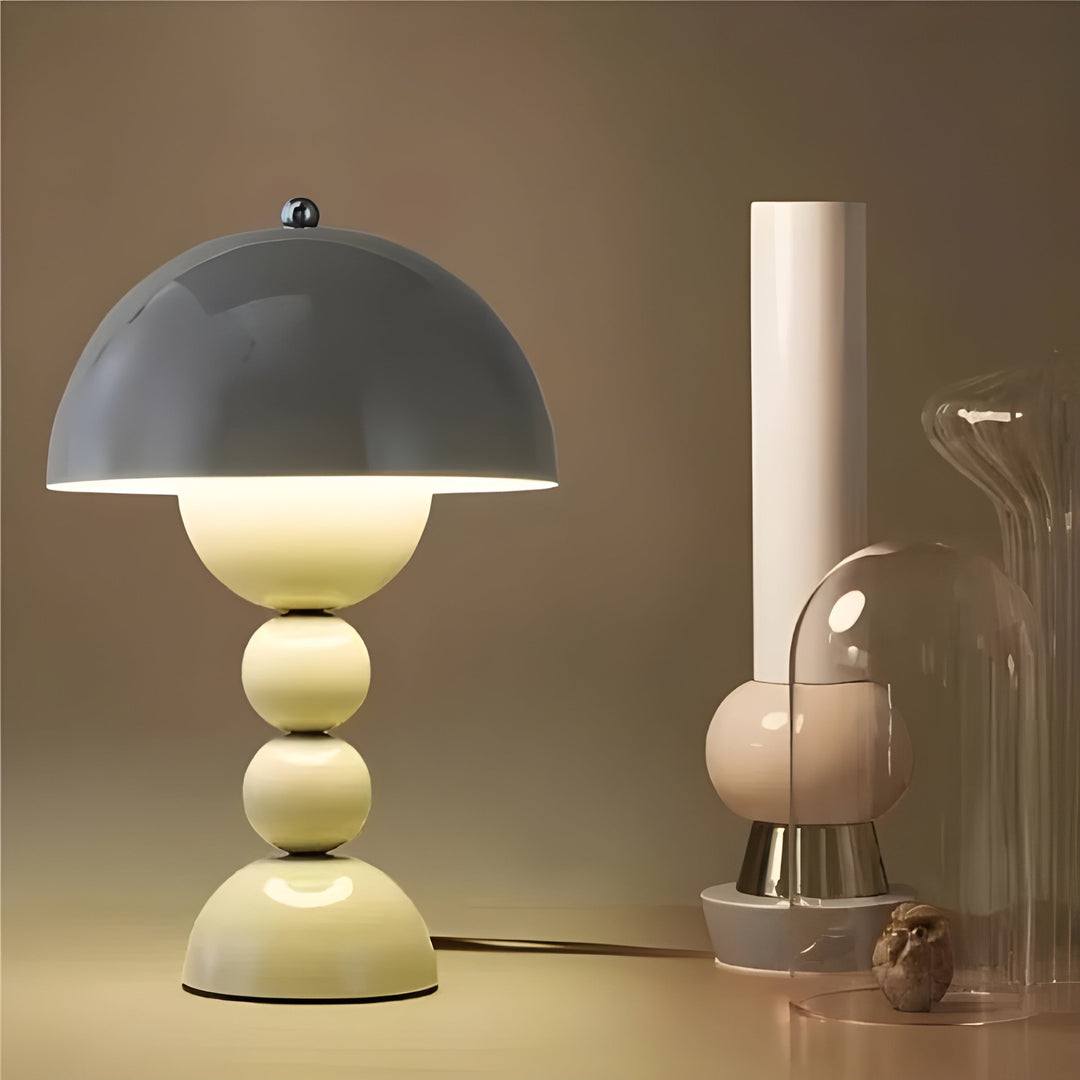 Scandinavian Design Table Lamp - FloraGlow-Black-State of Style