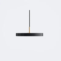 Scandinavian Hanging Lamp with Minimalist Design - Lyssa-White-23cm-White Light-State of Style
