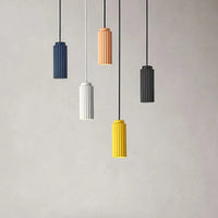 Scandinavian LED Pendant Light - NordicRadiance-Pink-Cool White-State of Style