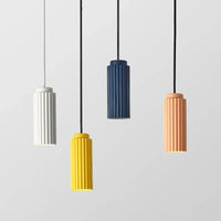 Scandinavian LED Pendant Light - NordicRadiance-Yellow-Cool White-State of Style