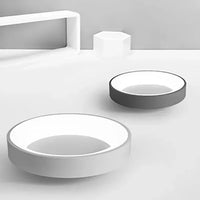Scandinavian Round LED Ceiling Lamps - NordicGlow-White-Cold White-30CM-State of Style