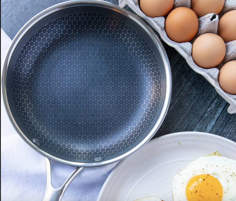 Scratch-resistant Stainless Steel Frying Pan with Non-stick Coating - ProCook Elite-State of Style