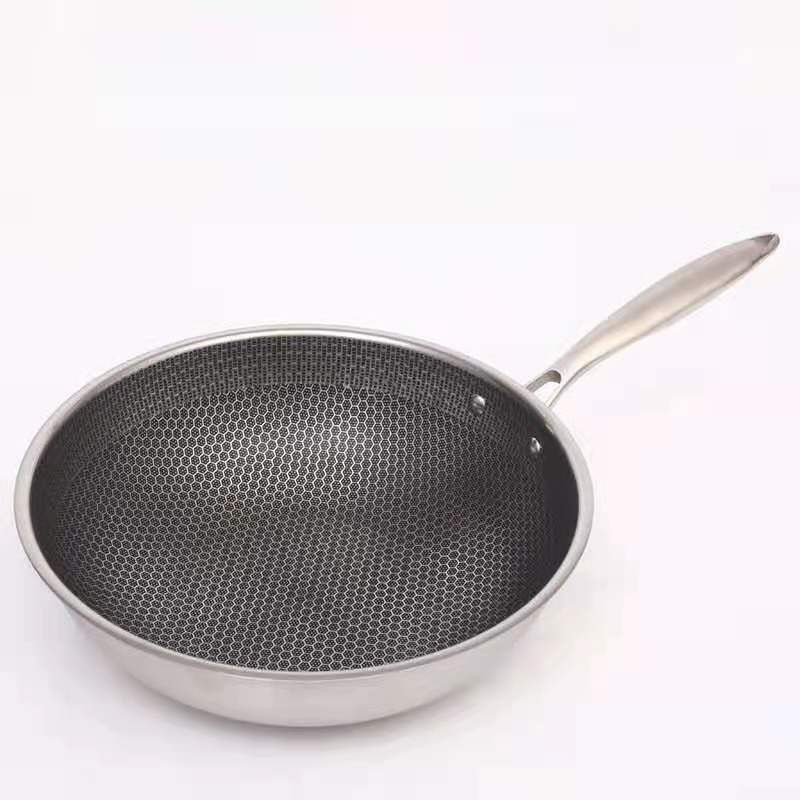 Scratch-resistant Stainless Steel Frying Pan with Non-stick Coating - ProCook Elite-State of Style