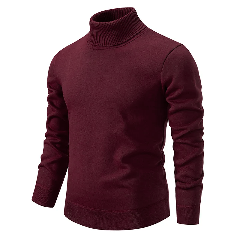 Soft & Comfortable Men's Roll Neck Jumper made of Cotton - Jonas