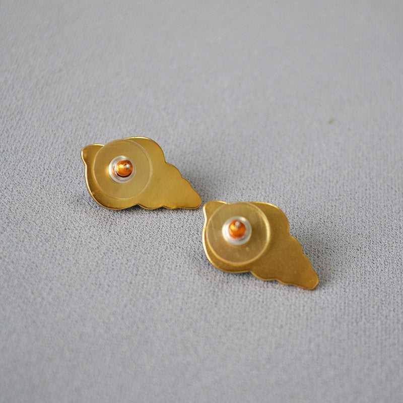 Sea Blue Shell Earrings - Marina-State of Style