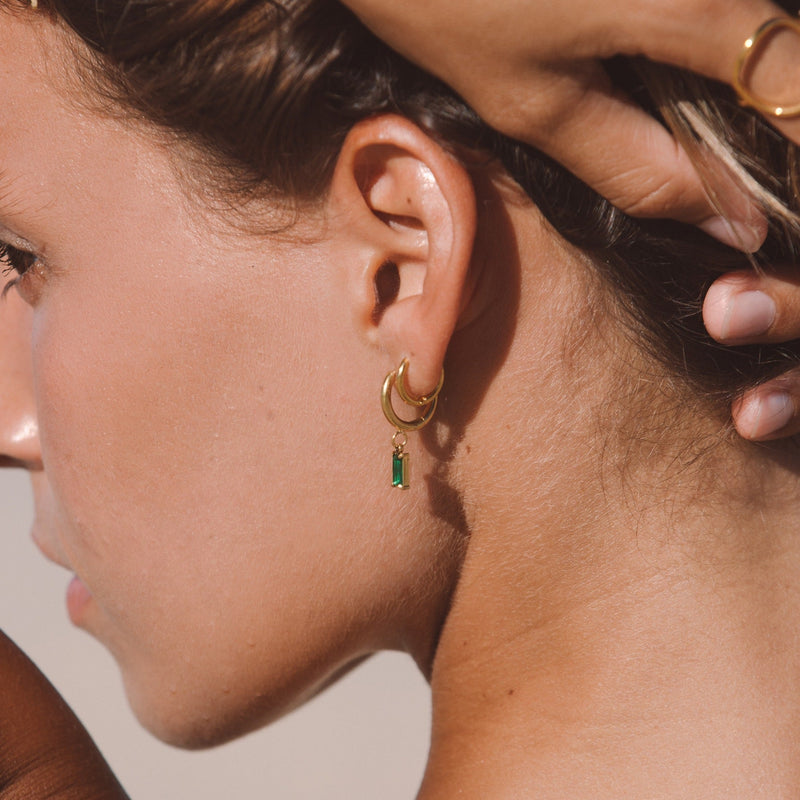 Sea Glitter Earrings - Liana-State of Style