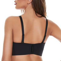 Seamless bandeau bra with removable straps – Camille-Black-8-B-State of Style