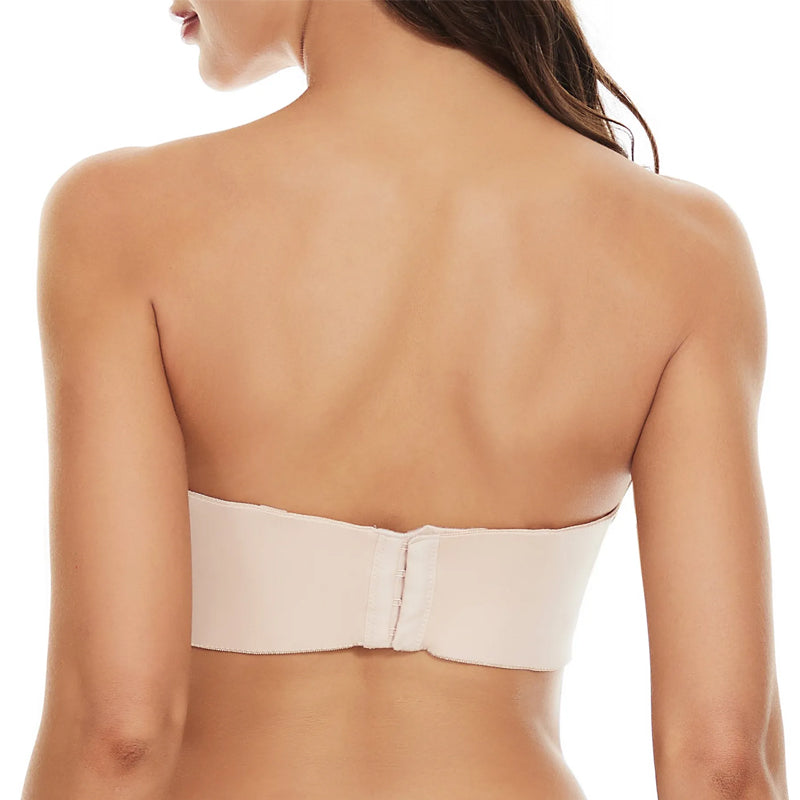 Seamless bandeau bra with removable straps – Camille-Black-8-B-State of Style
