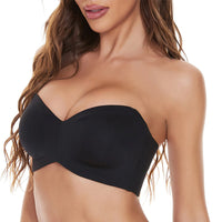 Seamless bandeau bra with removable straps – Camille-Black-8-B-State of Style