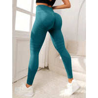 Seamless Booty-Lifting Leggings – Sienna-Black-S-State of Style