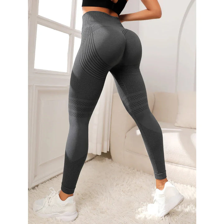 Seamless Booty-Lifting Leggings – Sienna-Black-S-State of Style