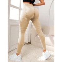Seamless Booty-Lifting Leggings – Sienna-Black-S-State of Style