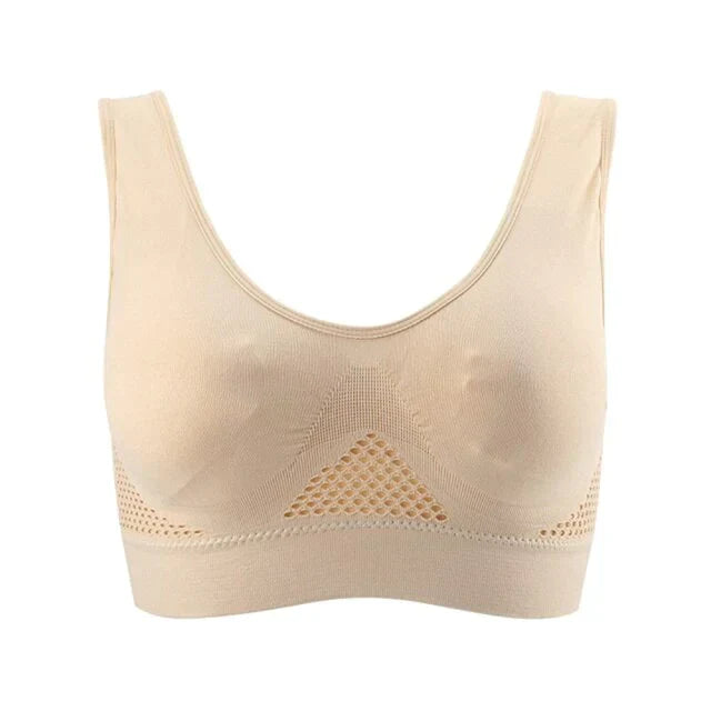Seamless Comfort Bra – Elina-Beige-S-State of Style
