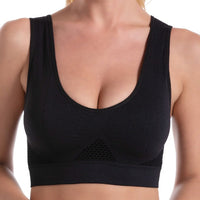Seamless Comfort Bra – Elina-Black-S-State of Style