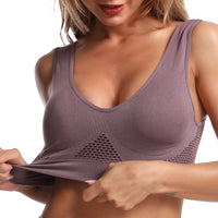 Seamless Comfort Bra – Elina-Dark Purple-S-State of Style