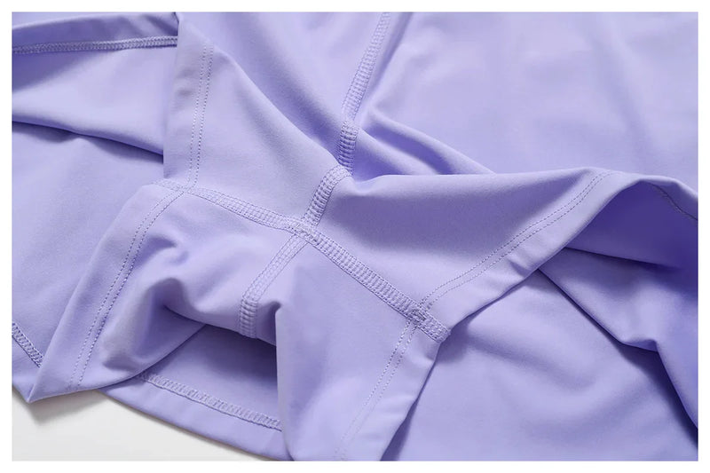 Seamless comfort sports bra for leisure & training – Nele-Purple-S-State of Style