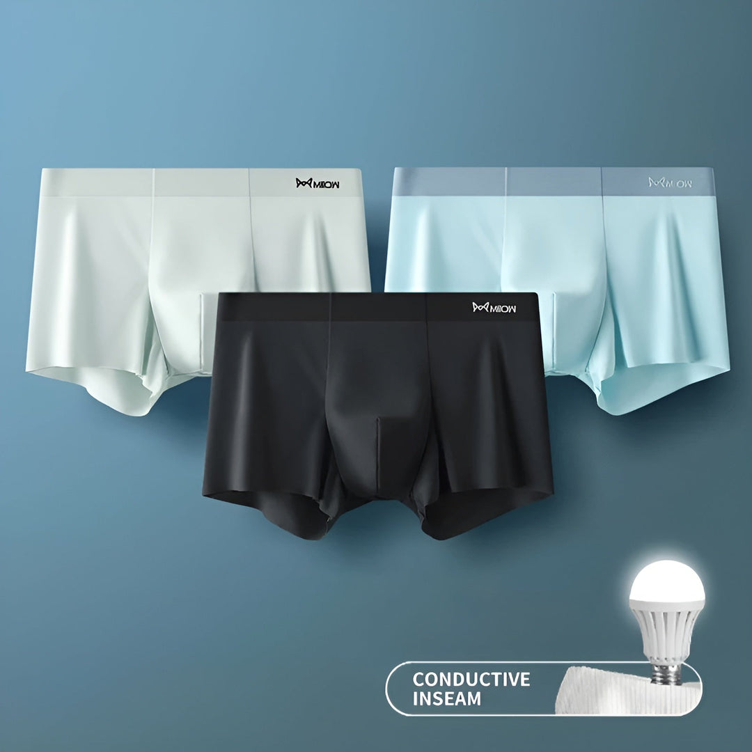 Seamless Men's Boxers - Leo-A-L-State of Style