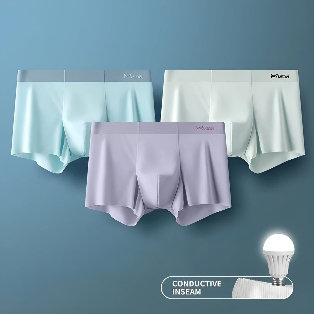 Seamless Men's Boxers - Leo-A-L-State of Style