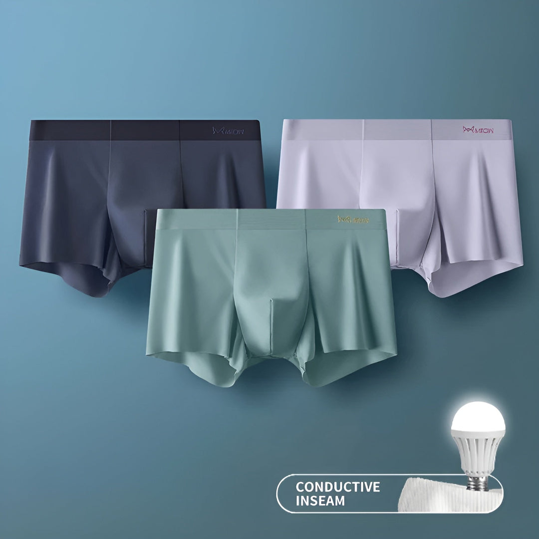 Seamless Men's Boxers - Leo-A-L-State of Style