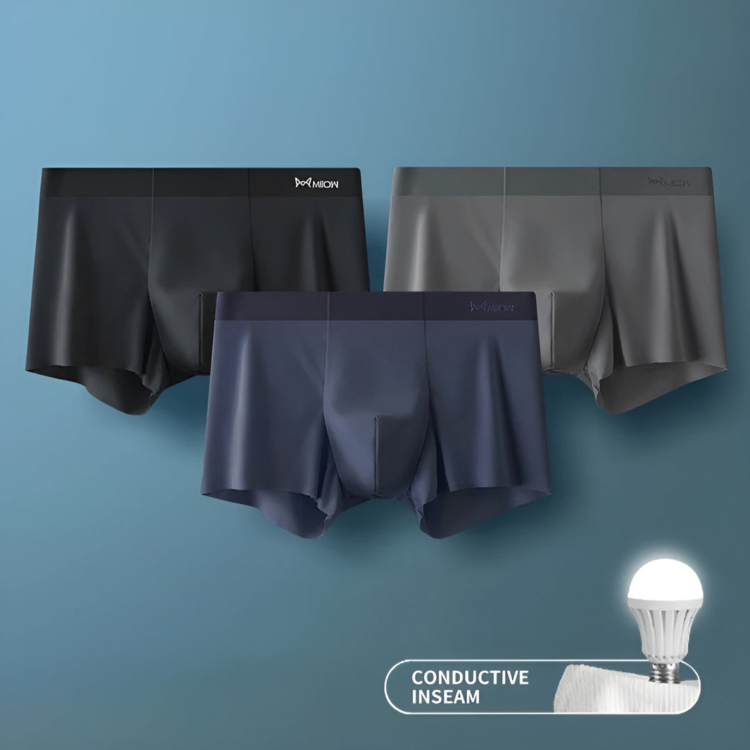 Seamless Men's Boxers - Leo-A-L-State of Style