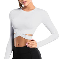 Seamless Pilates & Yoga Top – Sophia-Black-S-State of Style
