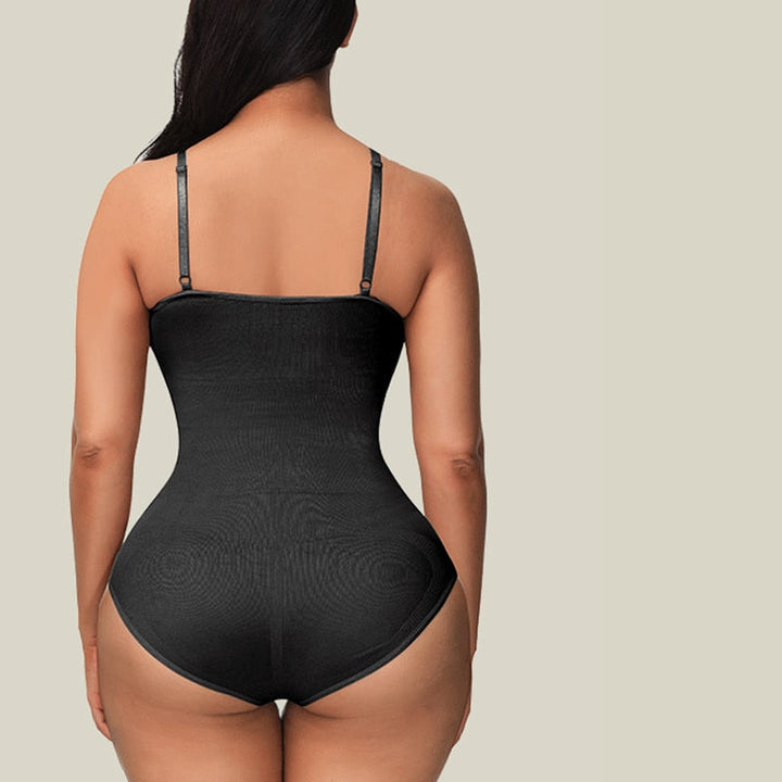 Seamless Sculpting Bodysuit-Beige-S-State of Style