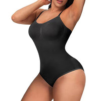 Seamless Sculpting Bodysuit-Beige-S-State of Style