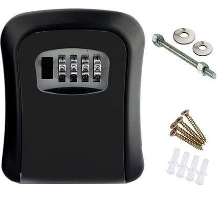 Secure Central Key Box - KeyVault-Black-State of Style