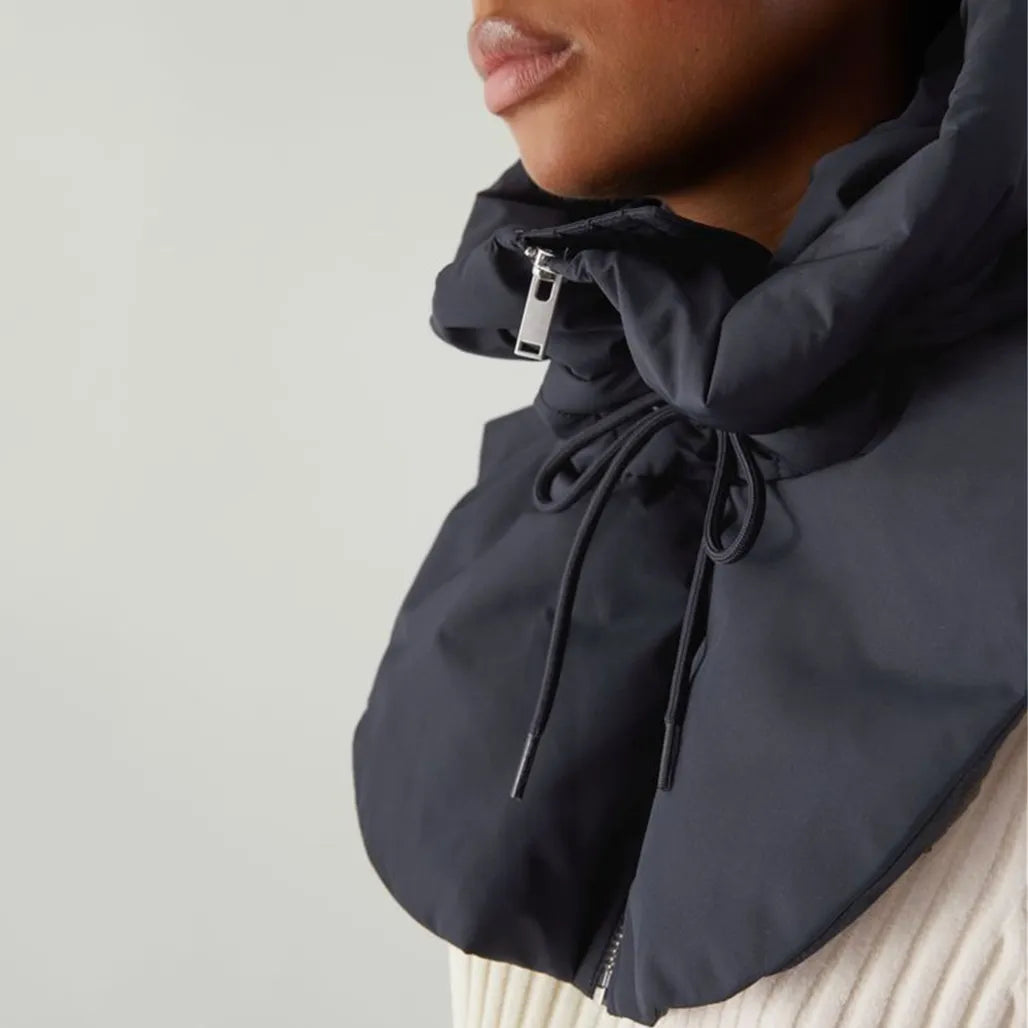 Selena Hooded Scarf | Versatile and Ultralight-Black-State of Style