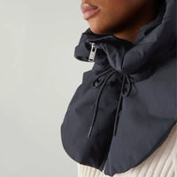 Selena Hooded Scarf | Versatile and Ultralight-Black-State of Style