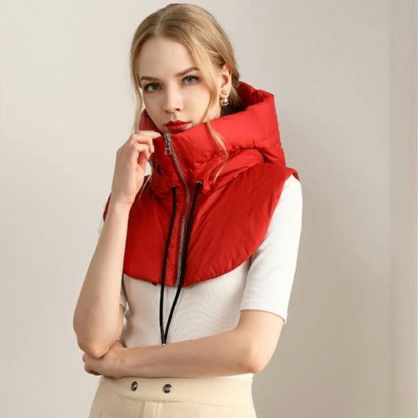 Selena Hooded Scarf | Versatile and Ultralight-Black-State of Style