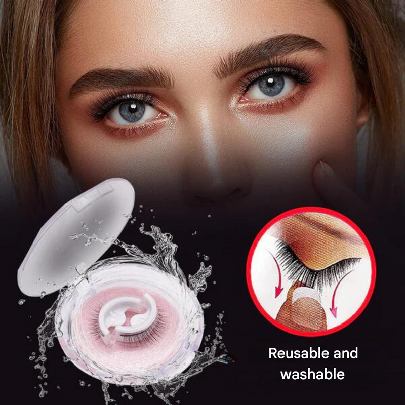 Self-Adhesive Eyelashes - LuxeLash-1 pair-Natural-State of Style