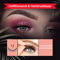 Self-Adhesive Lashes - LuxeLash-1 Pair-Natural-State of Style