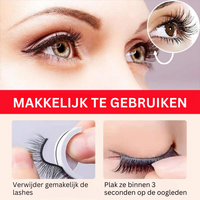 Self-Adhesive Lashes - LuxeLash-1 Pair-Natural-State of Style
