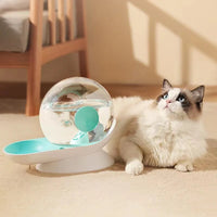Self-Filling Pet Water Fountain – AquaPaw-Blue-State of Style