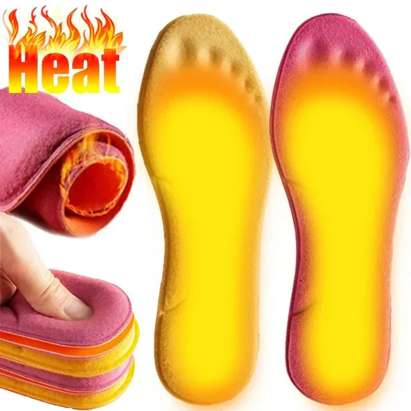 Self-Heating Thermal Insoles - HeatStep-A - Yellow-AU 5-6-State of Style