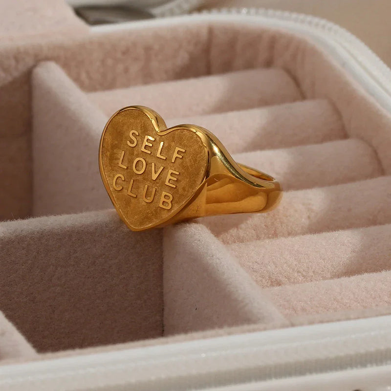 Self-Love Club Ring | Elegant Jewellery-6-State of Style