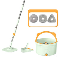 Self-Rotating Flat Mop with Bucket - Spin Mop-Set 2-State of Style