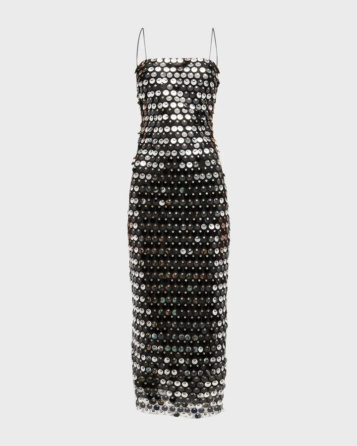 Sequin dress for a Sparkling Evening Look - Amira-Black-S-State of Style