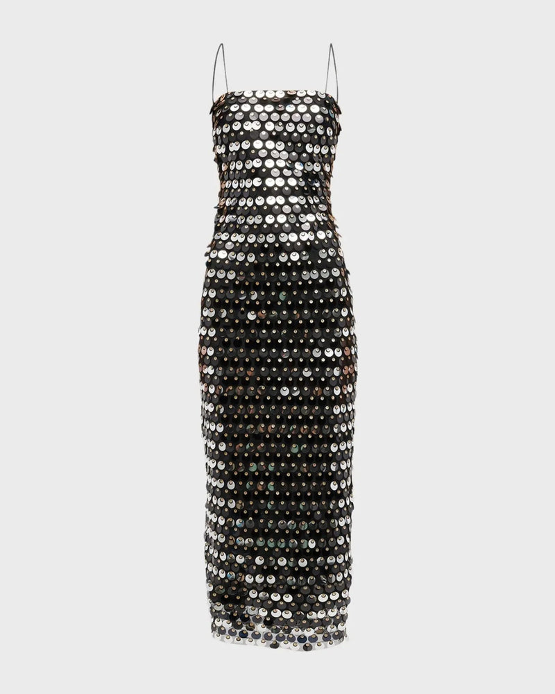 Sequin dress for a Sparkling Evening Look - Amira-Black-S-State of Style