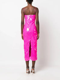 Sequin dress for a Sparkling Evening Look - Amira-Fuchsia-S-State of Style