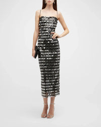 Sequin dress for a Sparkling Evening Look - Amira-Green-S-State of Style