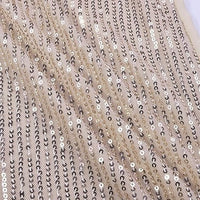 Sequin V-Neck Blouse – Plus Size Elegance-Champagne-S-State of Style