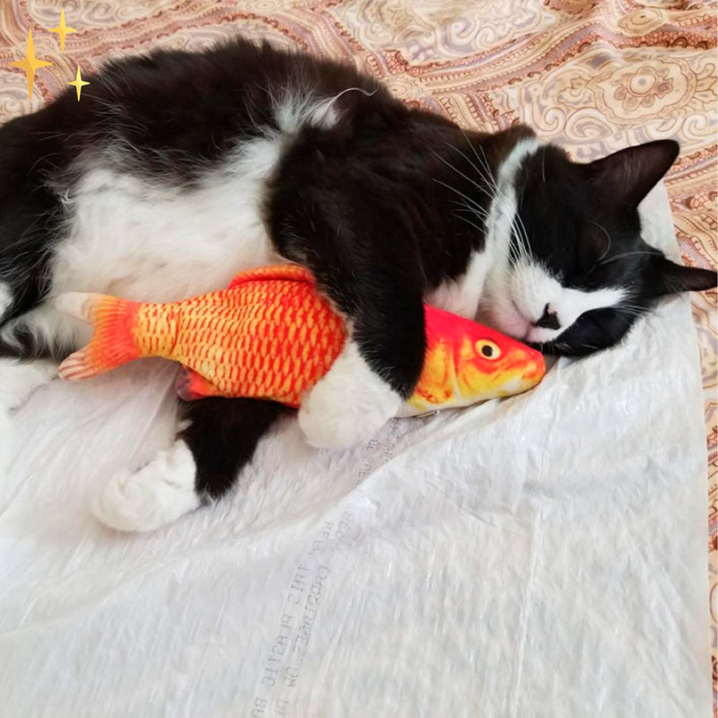 Set of 4 Moving Fish Toys for Cats - FitFish-State of Style