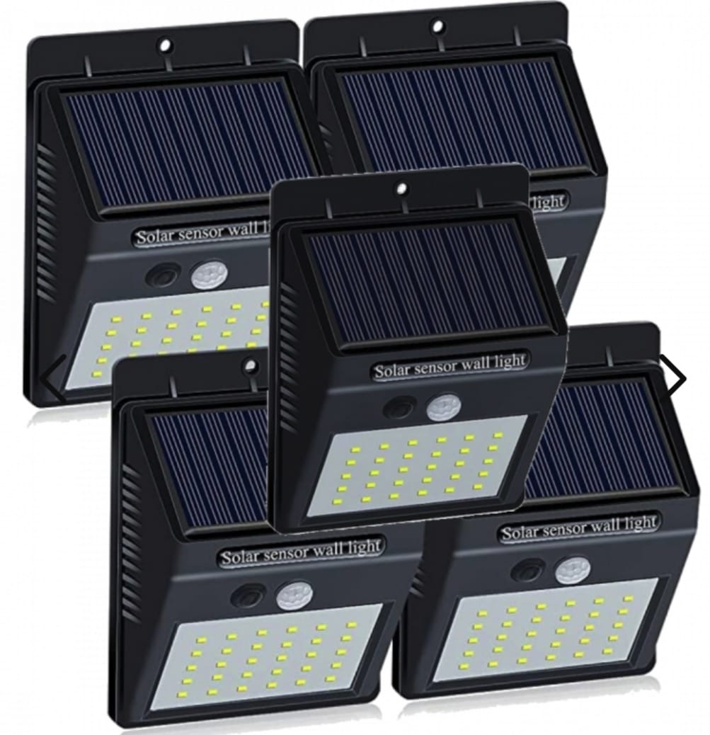 Set of 5 Solar LED Outdoor Lamps – LumaPath-State of Style