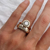 Set of Vintage Crystal Rings in Gold – Ziva-6-State of Style