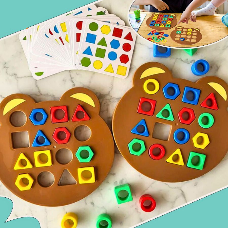 Shape and Colour Puzzle for Children - ShapeMatch-State of Style