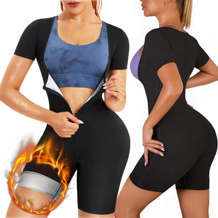 Shapewear Alina | Neoprene sauna suit for waist, belly and legs-Sauna package Alina-S-State of Style
