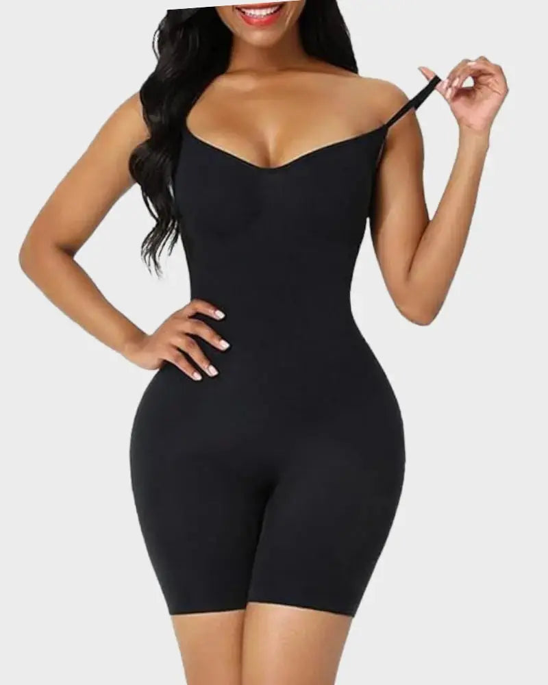 Shapewear Body with Hourglass Effect – Cintella-Black-S-State of Style