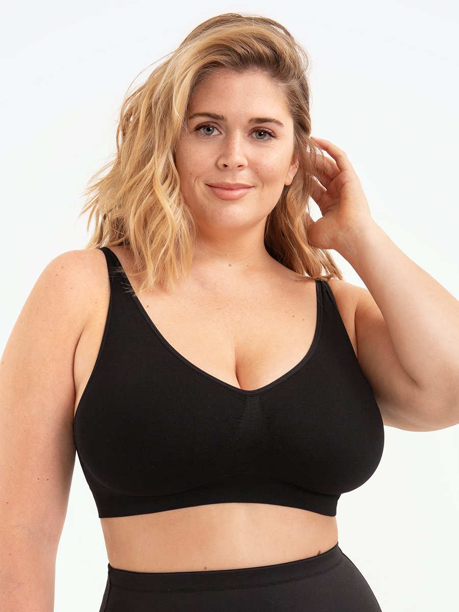 Shapewear Sports Bra – Elena-Black-M-State of Style